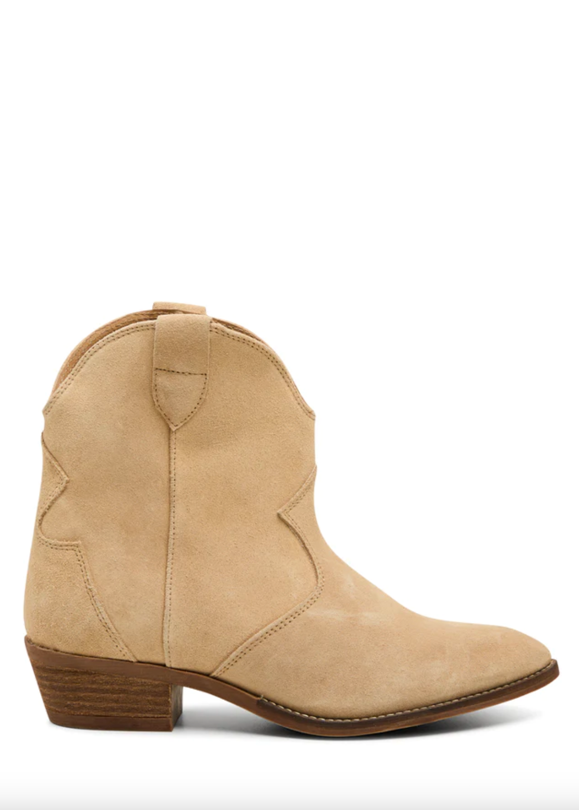 Boots Clarice, Sand Suede Pavement