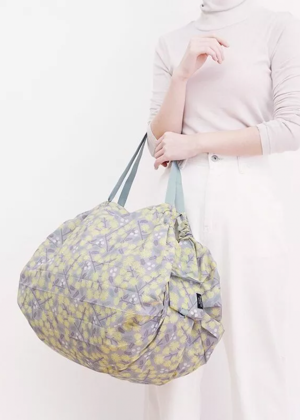 Foldable  Shopping Bag L, Mimosa Shupatto
