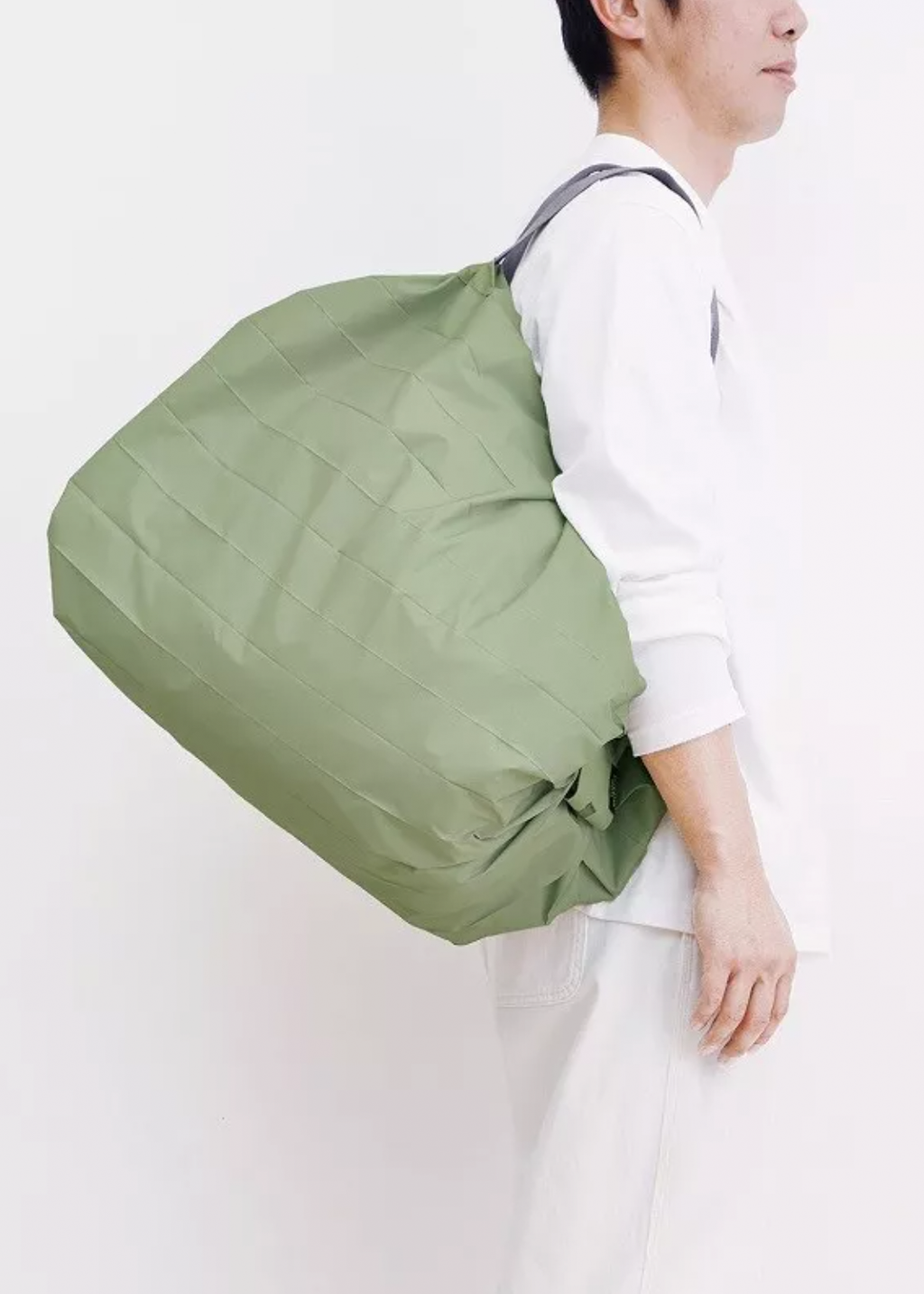 Foldable Shopping Bag L, Forest Shupatto