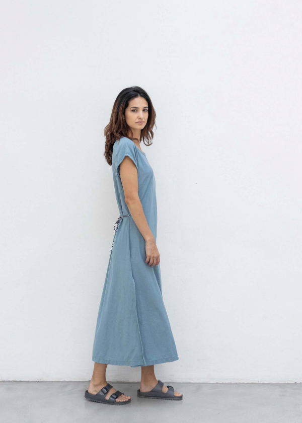 Kleid Anni, Smoked Blue Outryght