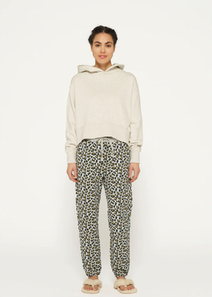 Cropped Jogger Leopard, Light grey melee 10 Days Amsterdam