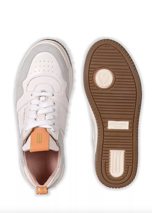 Sneaker Olinda, Weiß mit Apricot Crickit