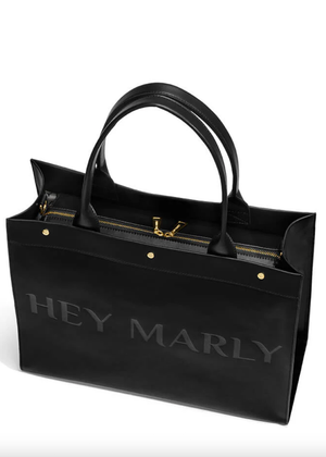 Classy Signature Bag, Black Hey Marly
