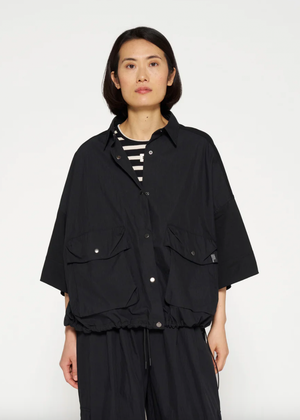 Oversized Uitilty Shirt, Black 10 Days Amsterdam