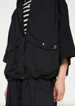 Oversized Uitilty Shirt, Black 10 Days Amsterdam