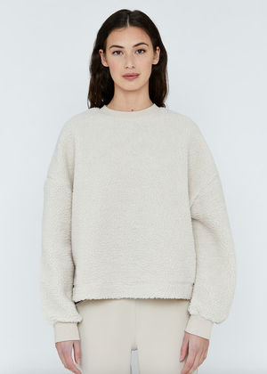 Sweater Teddy, Chalk Solid MSCW