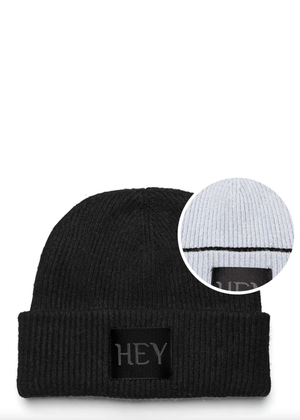 Cozy Beanie, Black Hey Marly