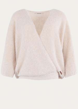 Pullover Jenetta, Beige Solid MSCW