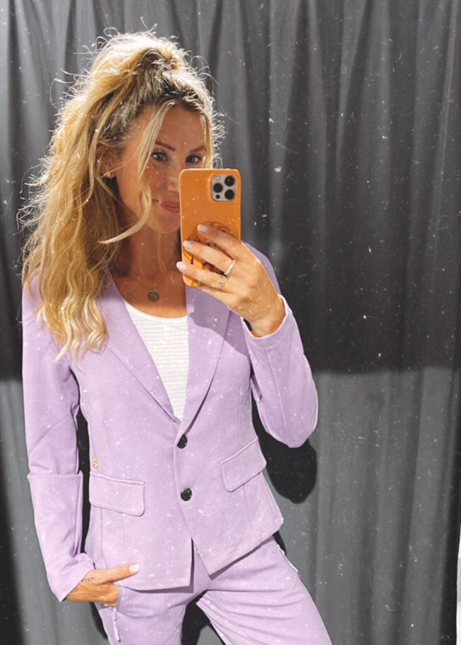 Blazer Short, Mauve Senoritas Icon