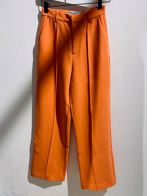 Rus Uni Straight Pants, Mandarine Colourful Rebel