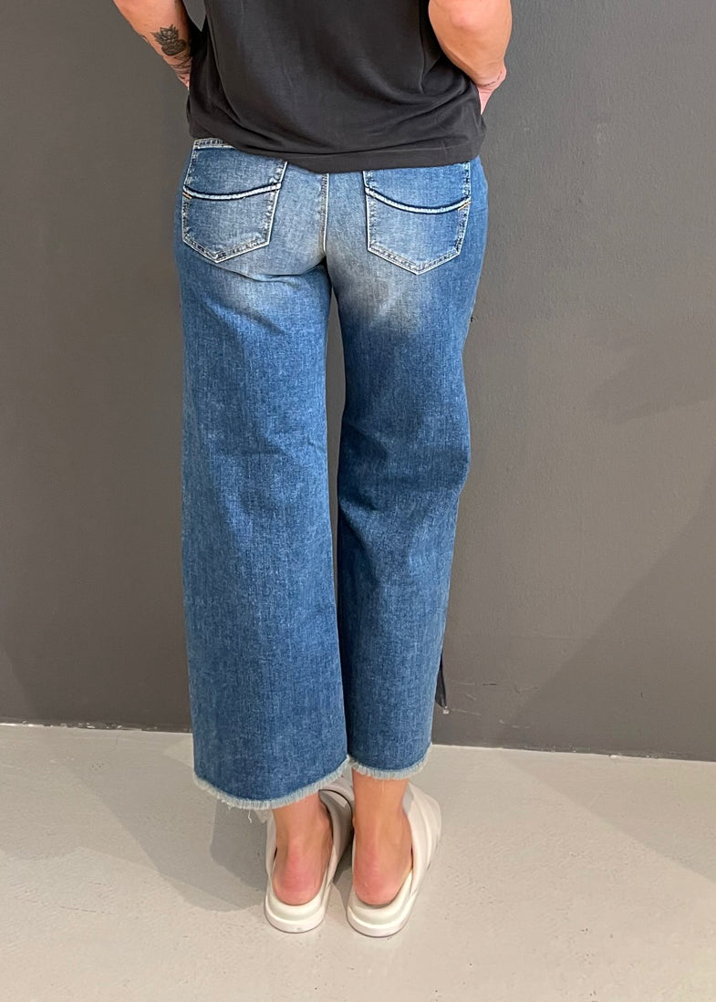 Jeans Super G Flared Cropped, Mariana Blue Herrlicher